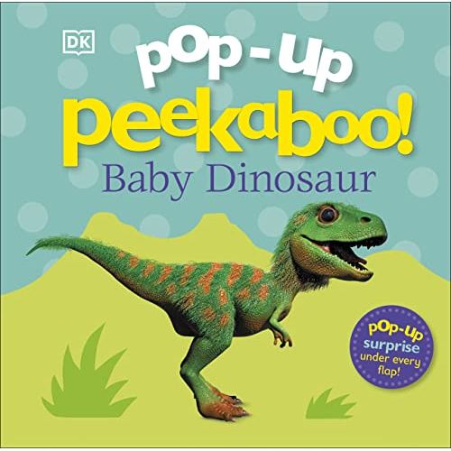 pop-up peekaboo baby dinosaur