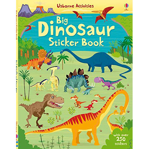 big dinosaur sticker book - usborne dinosaur activities