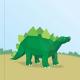 paint by sticker kids: dinosaurs: create 10 pictures one sticker at a time! Thumbnail Image 3