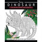 easy dinosaur coloring book for adults - designs for relaxation & mindfulness Main Thumbnail