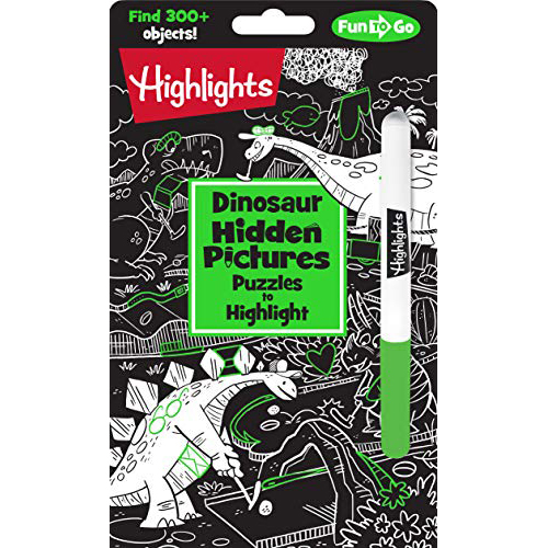 dinosaur highlight activity book 