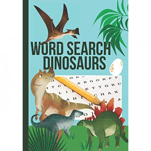 word search dinosaurs word puzzle book with more than 300 dinosaur species