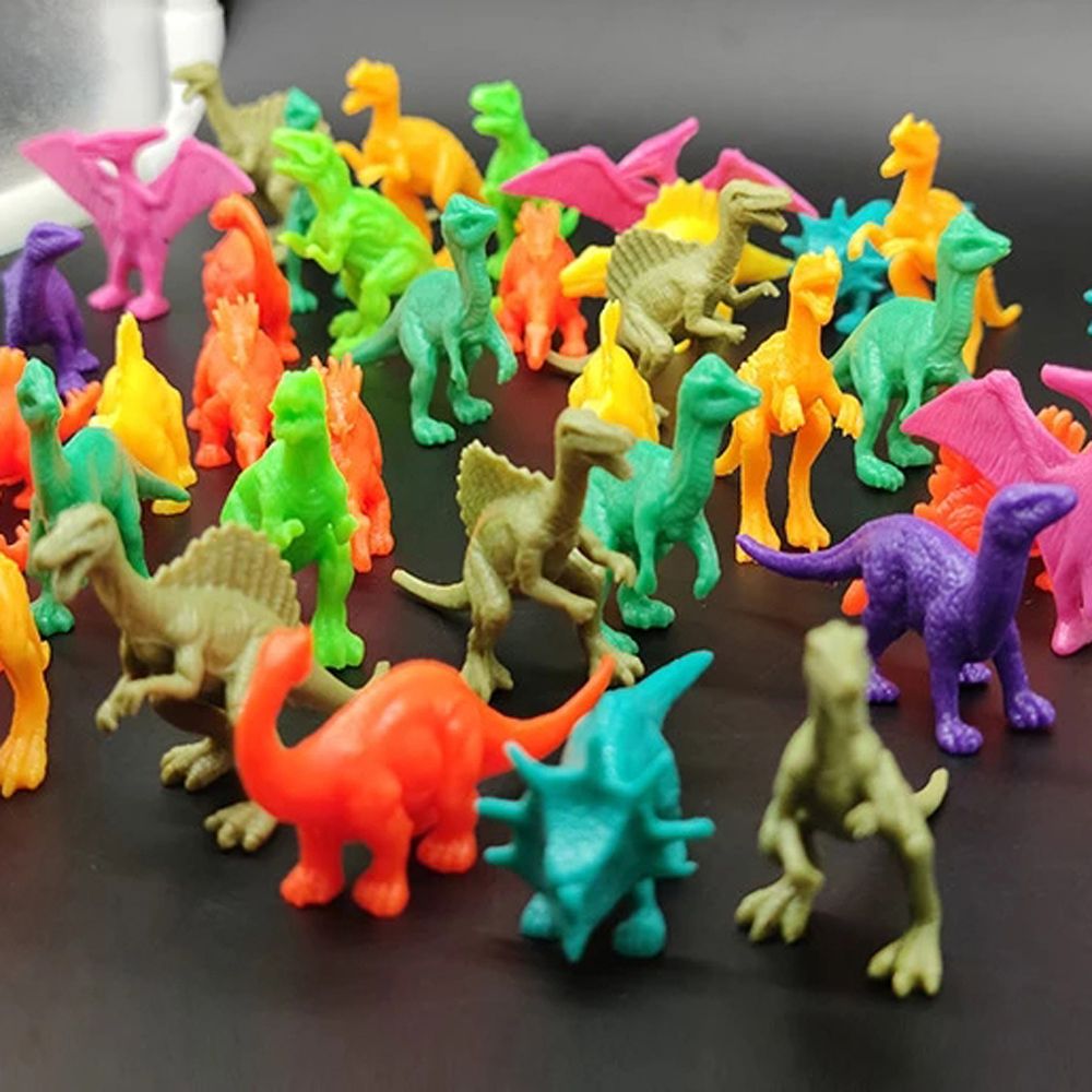  20 Mini Dinosaur Toy models