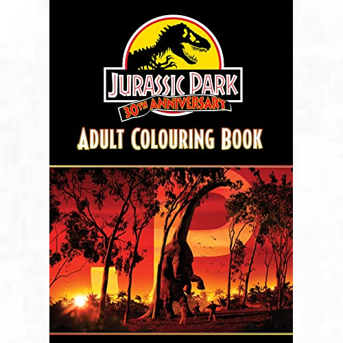 Jurassic Park 30th Anniversary: Adult Colouring Book (Universal)