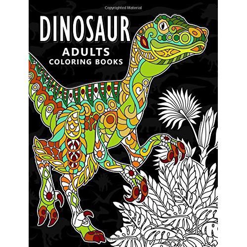 Dinosaur Adults Coloring books