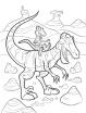 dinosaur coloring book: for kids aged 4-2 Thumbnail Image 2