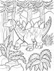 dinosaur coloring book: for kids aged 4-2 Thumbnail Image 4