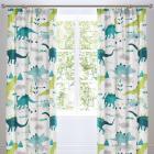Dinosaur Glow in the Dark Curtains MultiColoured Main Thumbnail