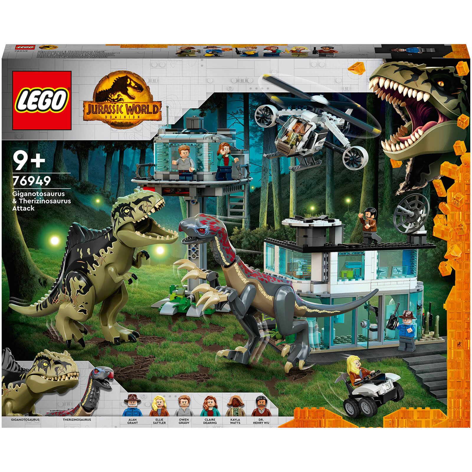 lego jurassic world: giganotosaurus attack - 76949