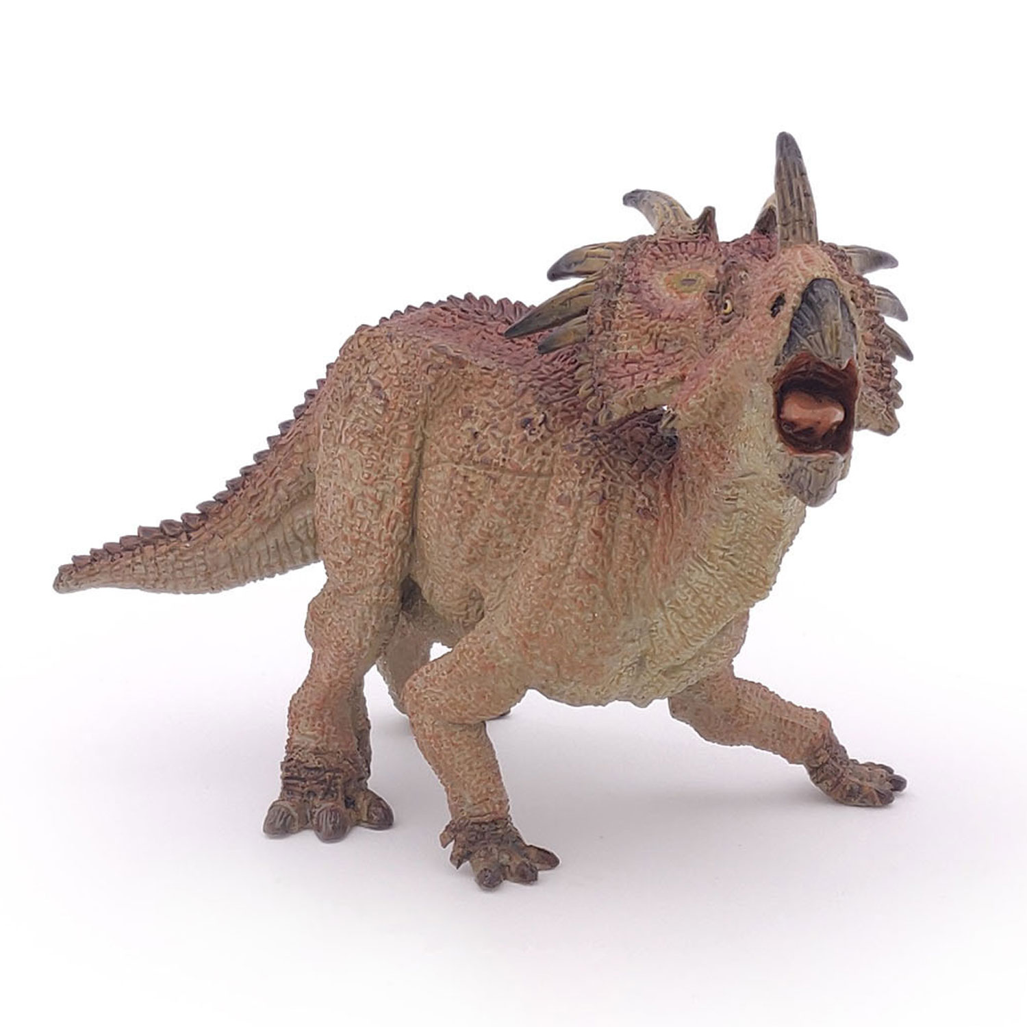 Papo Red Styracosaurus - Papo Dinosaurs 55020