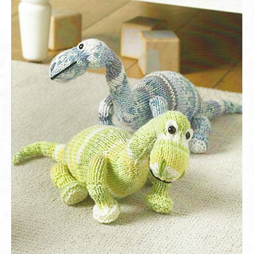  Sirdar Dinosaur Knitting Patterns - 5215