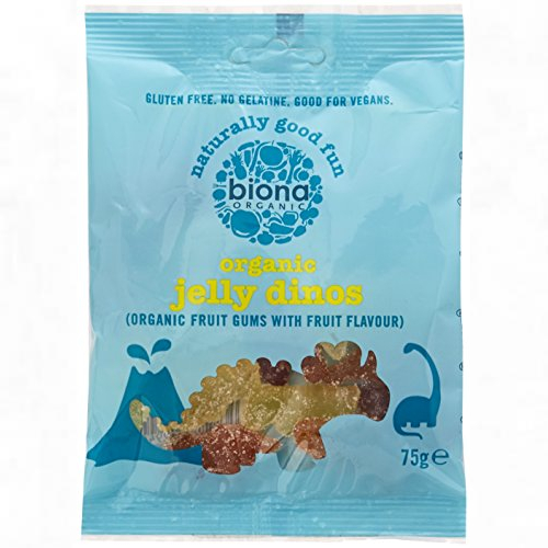 Biona Jelly Dinos Organic, 75g