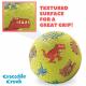 bertoy 382130-3 rubber play ball, dinosaur, small, 13cm diameter Thumbnail Image 1