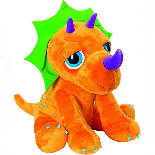  suki gifts international soft toy (small, triceraptos dino)