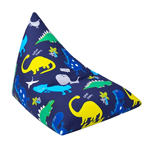 View the best prices for: kids pyramid shaped dinosaur bean bag 