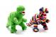 T Rex Knitted Dinosaur Baby Rattle - Best Years Thumbnail Image 1