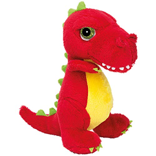  Red T-rex Soft Dinosaur Plush - Suki Gifts International