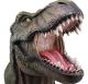 huge 15 inch wall mounted t-rex dinosaur head sculpture Thumbnail Image 3