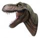 huge 15 inch wall mounted t-rex dinosaur head sculpture Thumbnail Image 4