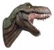 huge 15 inch wall mounted t-rex dinosaur head sculpture Thumbnail Image 5