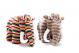 Knitted Brown Woolly Mammoth Dinosaur Soft Toy. Suitable from Birth Thumbnail Image 2