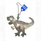 Metal T-Rex Dinosaur Tree Ornament - Bulldog Depot  Main Thumbnail