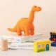 Orange Diplodocus Knitted Dinosuar Soft Toy - 2 Sizes Available - Best Years Thumbnail Image 2