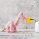 Girls Knitted Diplodocus Baby Rattle - Best Years Thumbnail Image 4