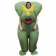 morph mcgitr inflatable costume, triceratops dinosaur adult, one size Thumbnail Image 1