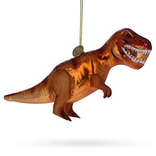 View the best prices for: Glass T Rex Christmas Ornament