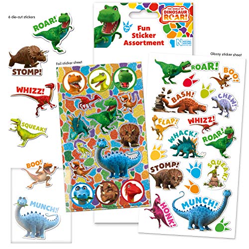 The World of Dinosaur Roar Sticker Pack