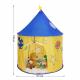 songmics play tent for toddlers, indoor and outdoor castle, portable pop up play teepee with carry bag, dinosaur themed playhouse, private space for up to 3 kids lpt02yu Thumbnail Image 5