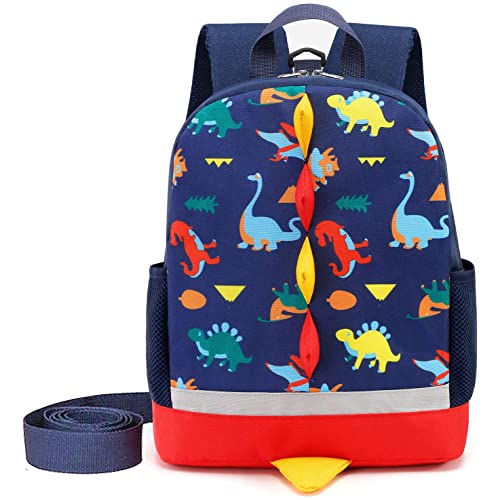 Toddler Backpack with Reins Dinosaur Print - Cosyres