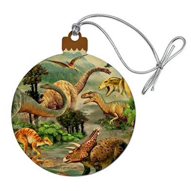 Jurassic Dinoscape Christmas Tree Ornament