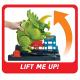 hot wheels triceratops playset with launcher vehicle - gbf97 Thumbnail Image 2