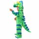 spooktacular creations triceratops deluxe kids dinosaur costume for halloween dinosaur dress up party (small, green) Thumbnail Image 3