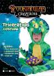 spooktacular creations triceratops deluxe kids dinosaur costume for halloween dinosaur dress up party (small, green) Thumbnail Image 5