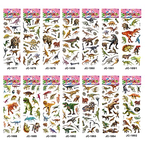 220 Different Dinosaur Stickers - VEYLIN