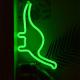 neon dinosaur light for use as nightlight or x-mas decoration Thumbnail Image 1