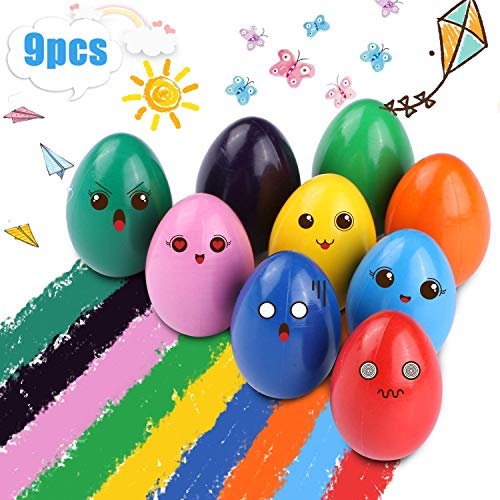 Washable Palm Grip Crayons for Toddlers x 9