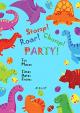 jurassic dinosaur theme birthday party invitations with envelopes - 10 pack Thumbnail Image 2