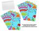 jurassic dinosaur theme birthday party invitations with envelopes - 10 pack Thumbnail Image 3