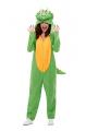 smiffys 50711m dinosaur costume, unisex adult, green, m - size 38