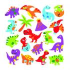 120 Foam Dinosaur Stickers - Baker Ross Main Thumbnail