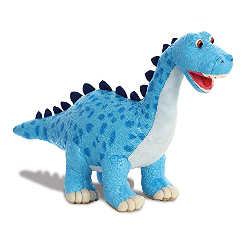  dinosaur roar aurora, 61234, the world, dinosaur munch the diplodocus, 6in, soft toy, blue