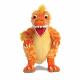 the world of dinosaur roar! dinosaur boo the deinonychus soft toy, 61235, orange, cuddly toy for children Thumbnail Image 1