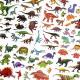 300 x Dinosaur 3D Puffy Stickers - SAVITA Thumbnail Image 3