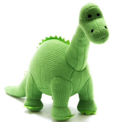  Diplodocus Knitted Dinosuar Soft Toy - 2 Sizes Available - Best Years