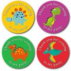 Thank You for Coming To My Party Dinosaur Stickers - Olivia Samuel Main Thumbnail
