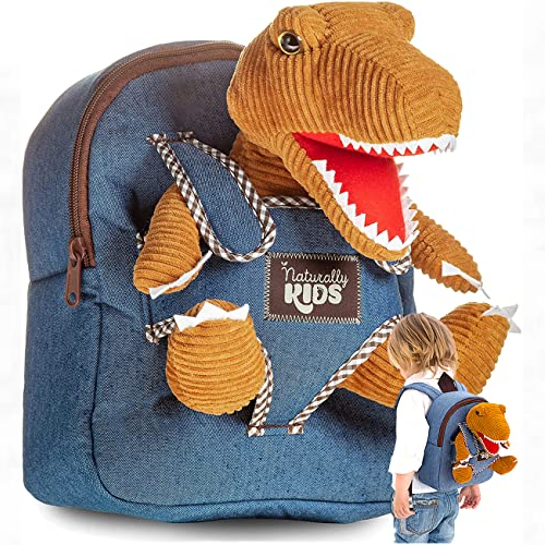 Small Dinosaur Stuffed Toy Backpack - Naturally KIDS